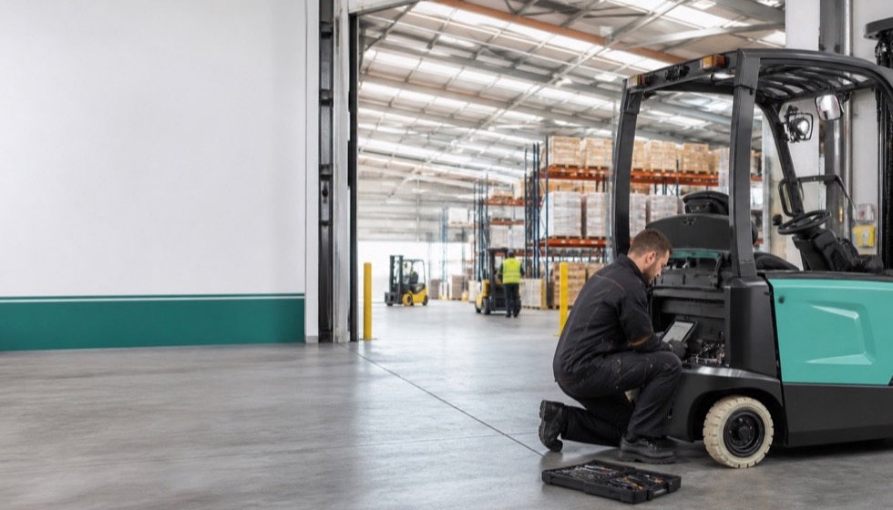 Forklift support insight for diagnostics