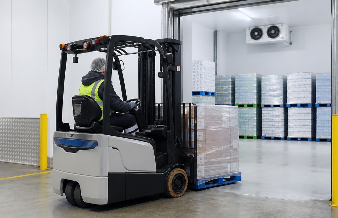 Forklift support insight for cost control