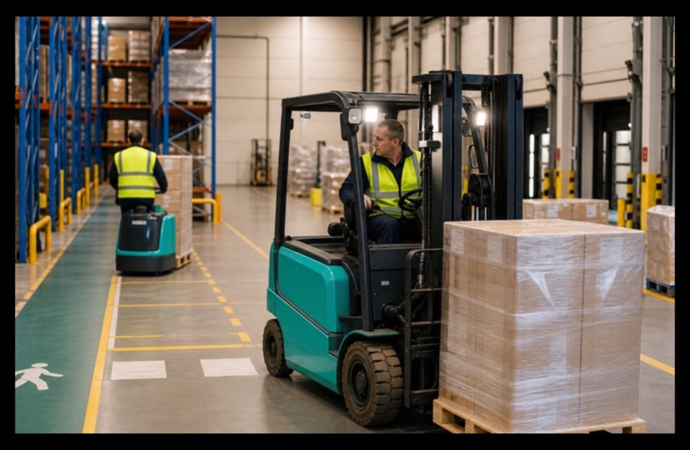Forklift support insight for tyres
