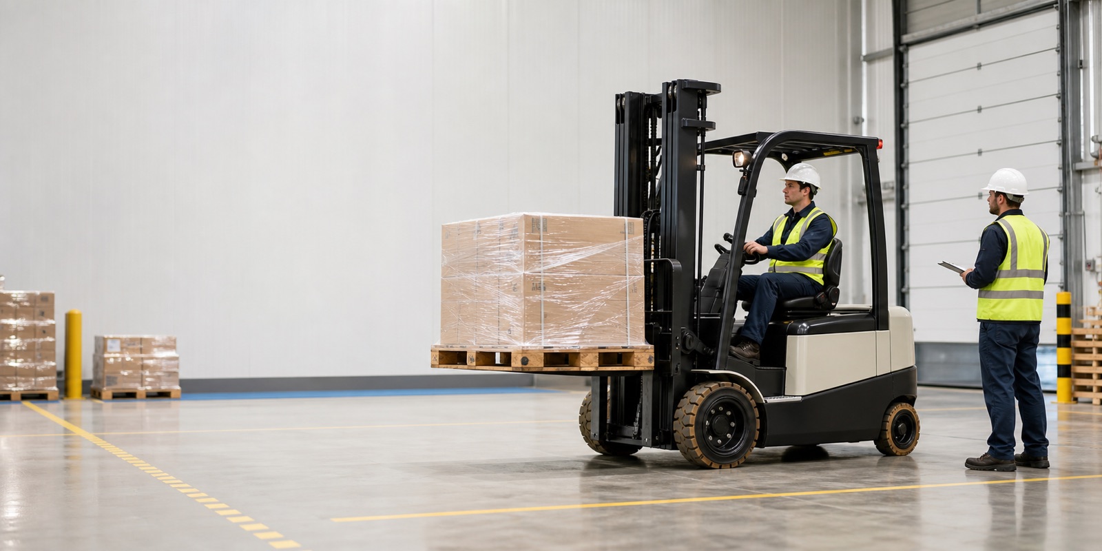 Counterbalance forklift training