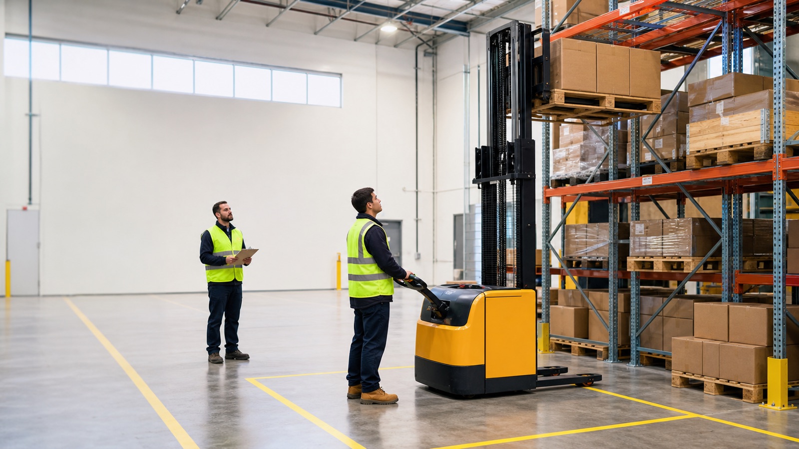 Powered Stacker training equipment